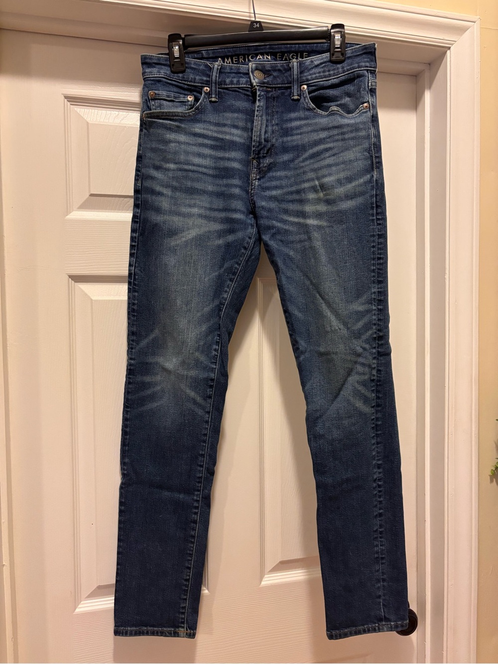 American Eagle Outfitters Slim Dark Blue Wash Jeans